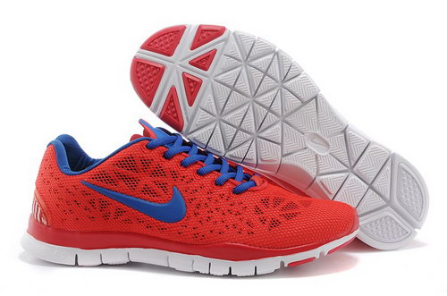 Nike Free Tr Fit 3 Breathe Mens Shoes Red Blue White New France